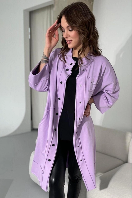 Кардиган 2019-6 сирень Rumoda