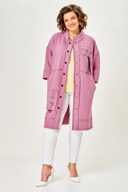 Кардиган 2019 розовый Rumoda