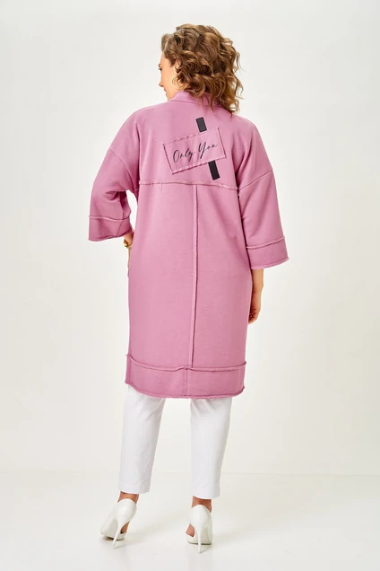 Кардиган 2019 розовый Rumoda