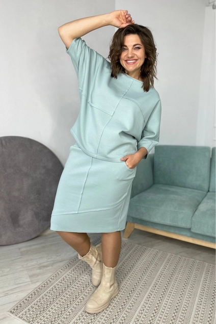 Юбка 2095 мята Rumoda