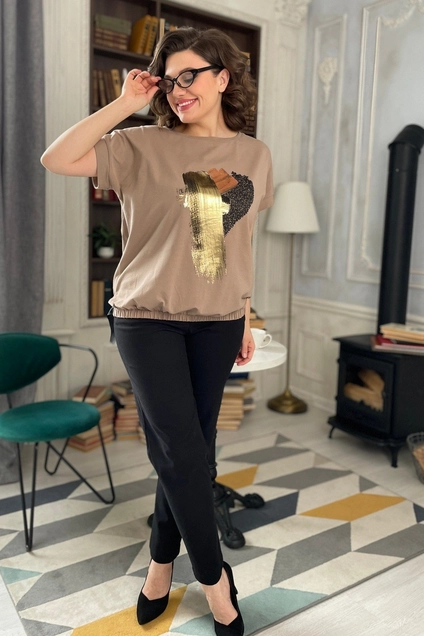 Футболка 2123 капучино Rumoda