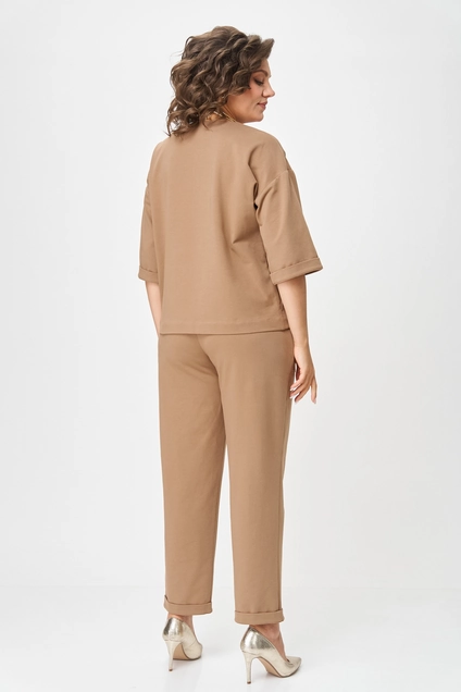 Костюм брючный 2136 капучино Rumoda