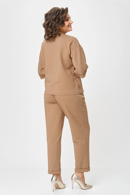 Костюм брючный 2136 капучино Rumoda