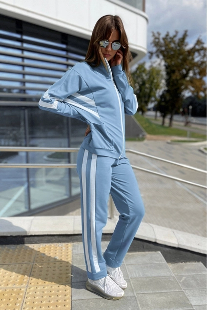 Спортивный костюм 2150 голубой Rumoda