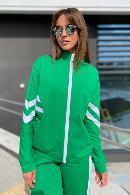 *Спортивный костюм 2150 зеленый Rumoda