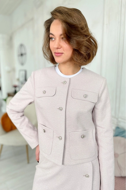 Жакет 2188 розовый Rumoda
