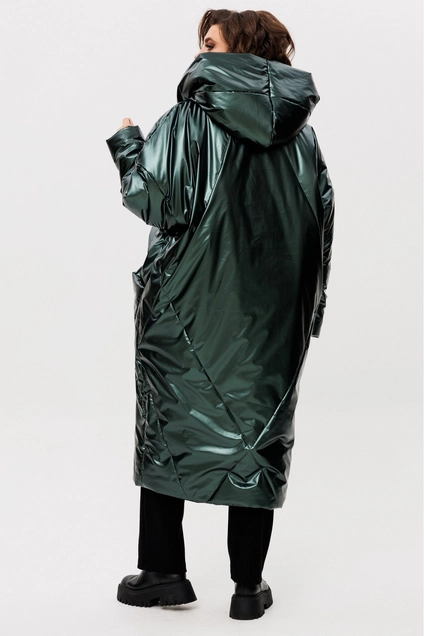 Пальто 2235 зеленый Rumoda