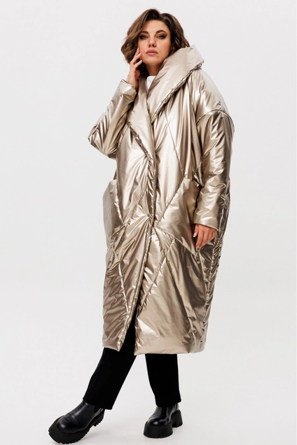 Пальто 2235 золотой Rumoda