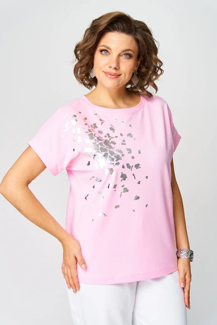 Футболка 2252 розовый Rumoda