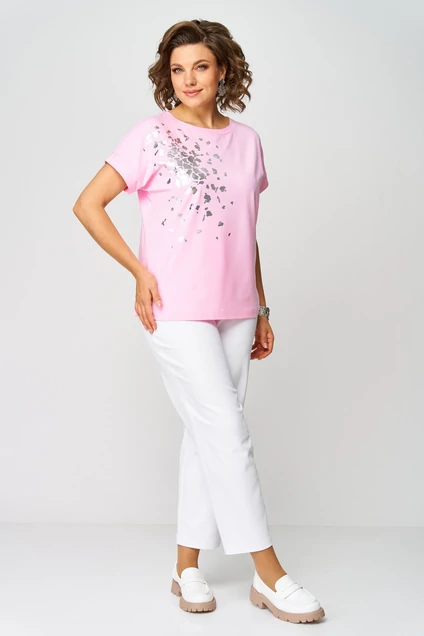Футболка 2252 розовый Rumoda