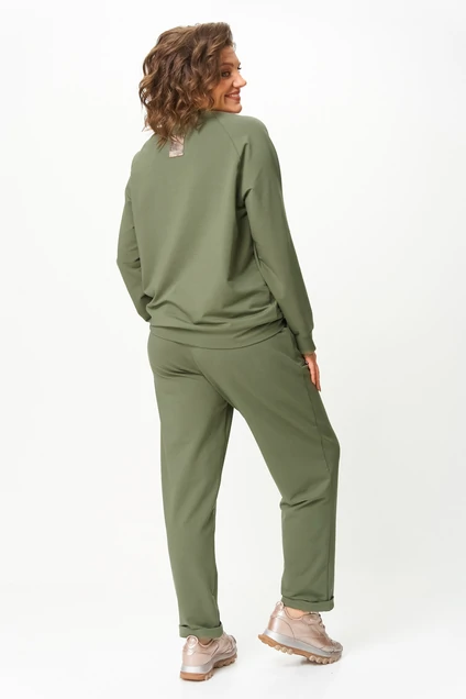 Брюки 2260 зеленый Rumoda