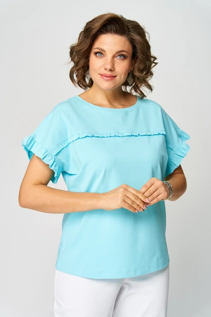 Футболка 2264 голубой Rumoda
