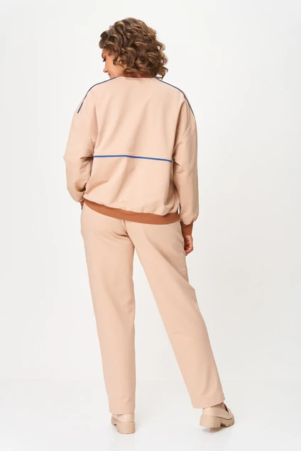 Костюм брючный 2269 бежевый Rumoda