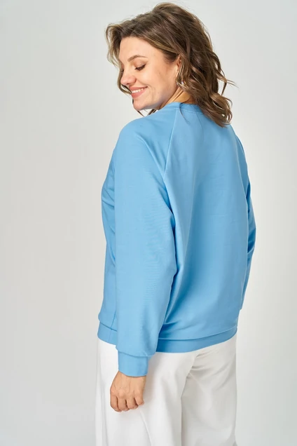 Джемпер 2270 голубой Rumoda