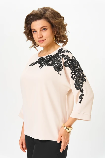 Блузка 2277 дл. р. бежевый Rumoda