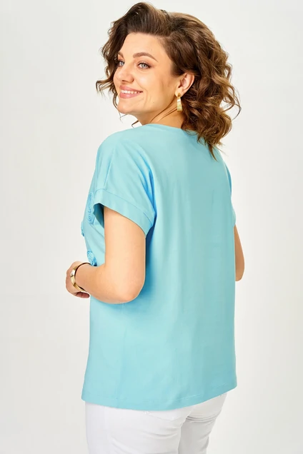 Джемпер 2288 бирюзовый Rumoda
