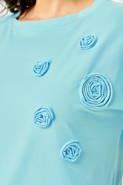 Джемпер 2288 бирюзовый Rumoda
