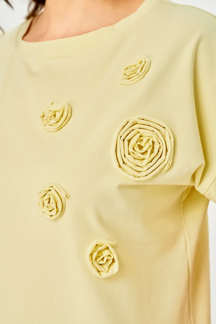 Джемпер 2288 желтый Rumoda