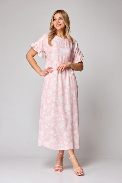 Платье 864 розовый STEFANY