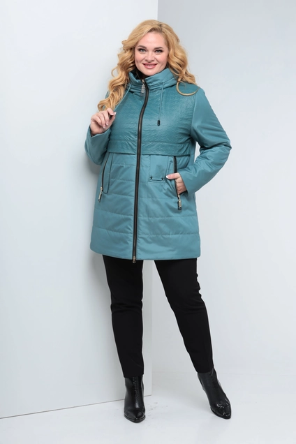 Куртка 2051 бирюзовый Shetti