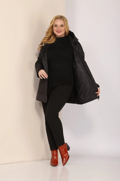 Куртка 2071 черный Shetti