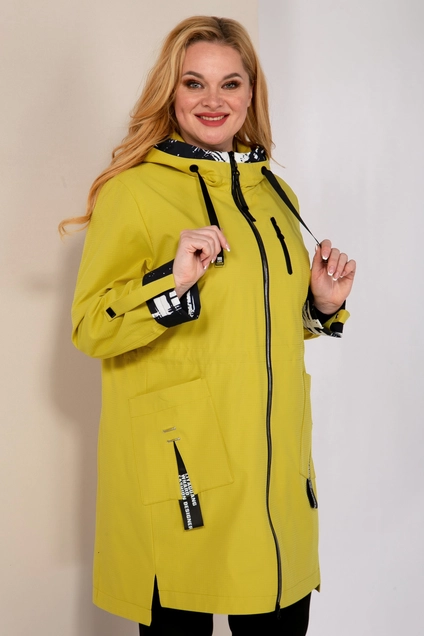 Плащ 2078 горчица Shetti