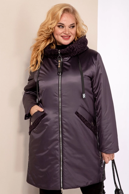 Куртка 2090 баклажан Shetti