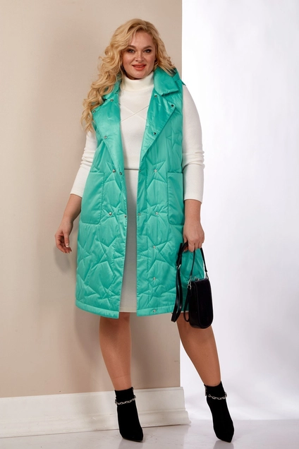 Жилет 2120 бирюза Shetti