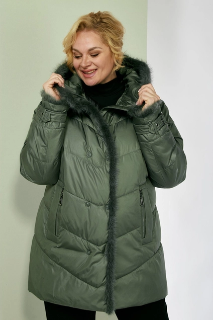 Куртка 2134 олива Shetti
