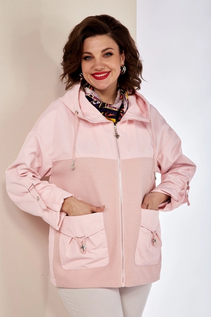 Куртка 2144 пудра Shetti
