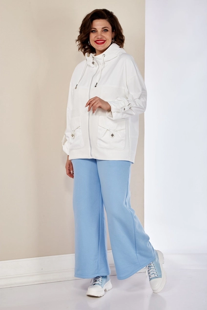 Куртка 2144 белый Shetti