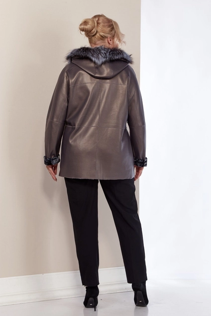 Куртка 2158 баклажан Shetti