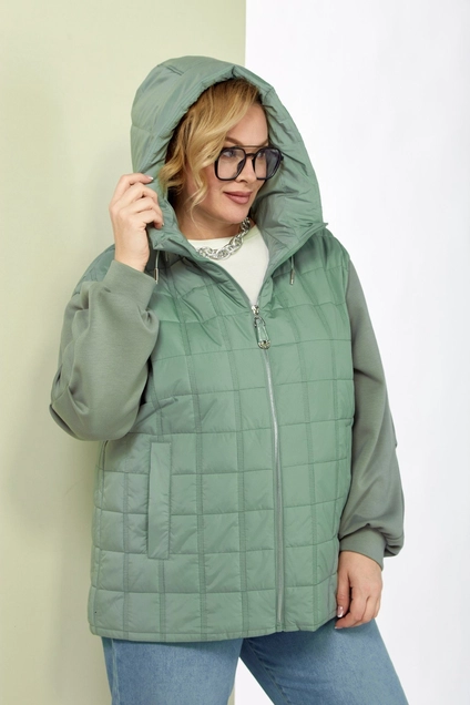 Куртка 2184 мята Shetti