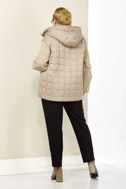 Куртка 2184 бежевый Shetti