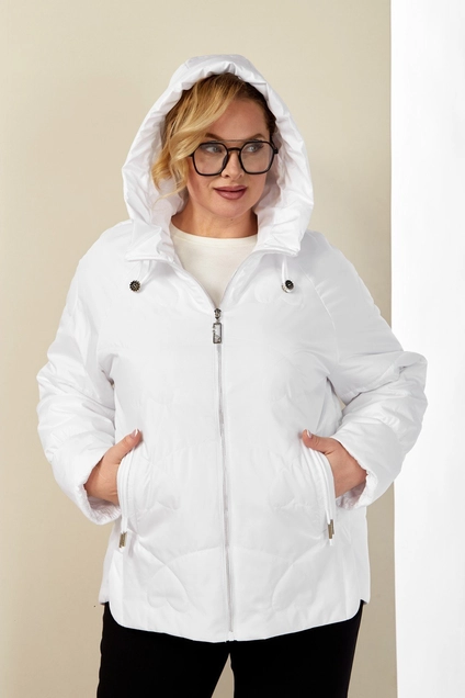 Куртка 2185 белый Shetti