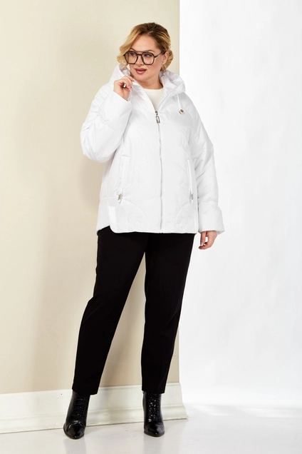 Куртка 2185 белый Shetti