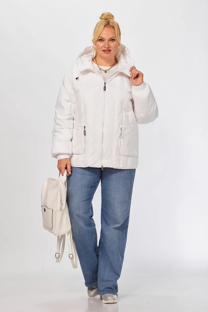 Куртка 2218 белый Shetti