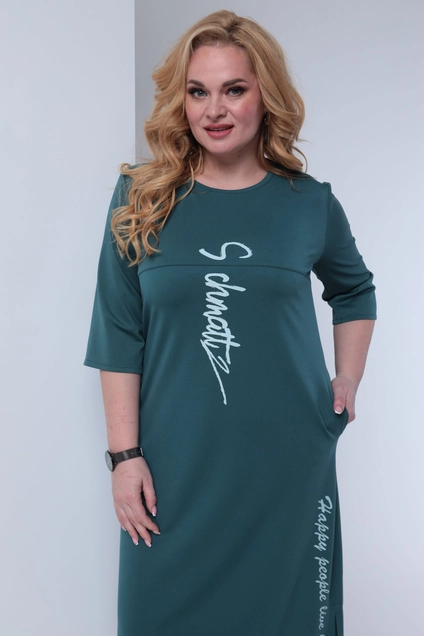 Платье 4005 светлый изумруд Shetti