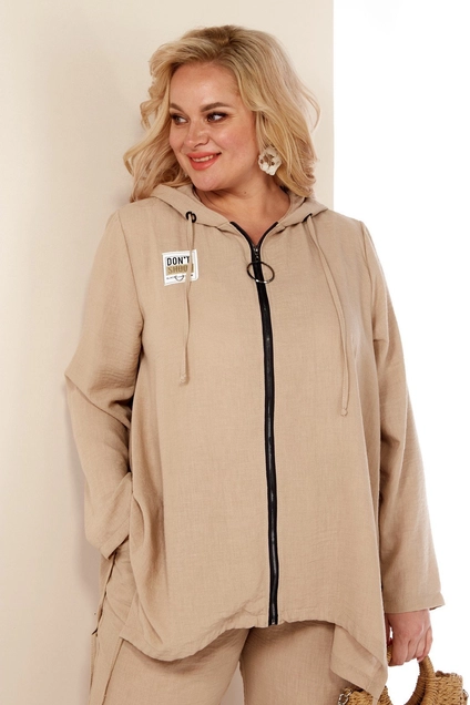 Костюм брючный 4050 бежевый Shetti