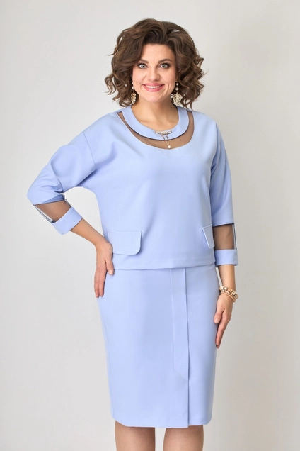 Костюм с юбкой 715В SolomeyaLux