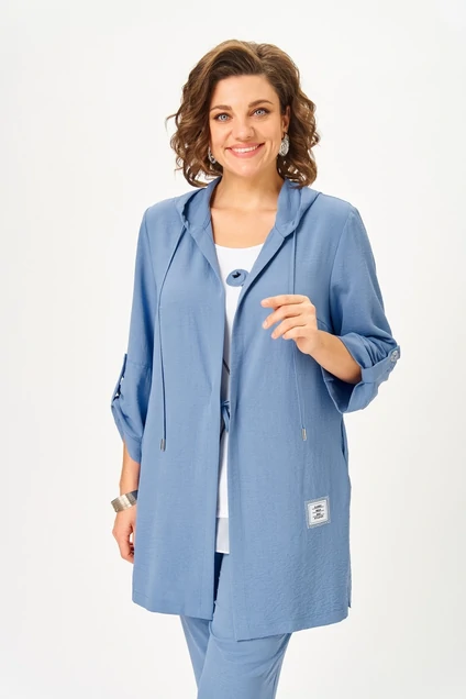 *Костюм брючный 1527 индиго Svetlana Style