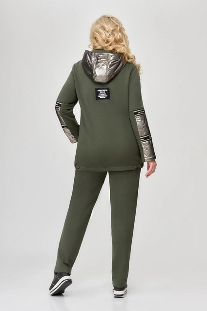 Спортивный костюм 1657 оливковый Svetlana Style