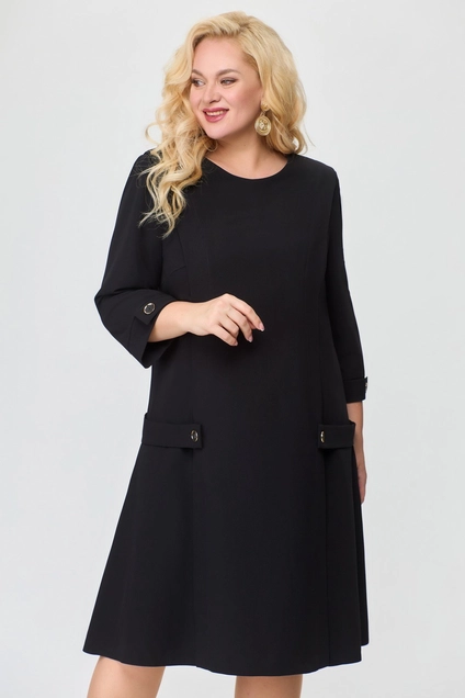 *Платье 1675 черный Svetlana Style
