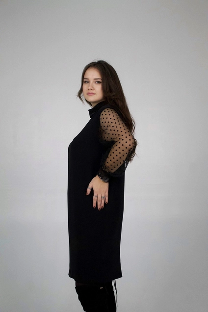 Платье 1697 черный Svetlana Style