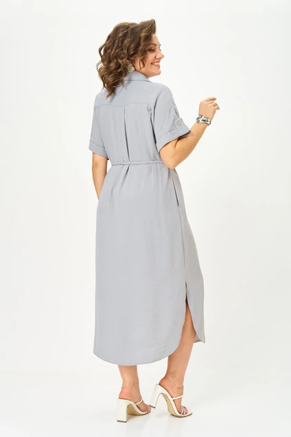 Платье 1699 серый Svetlana Style