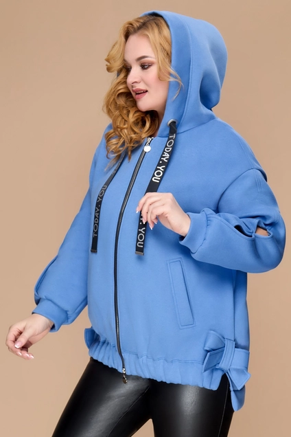 Куртка 1723 голубой Svetlana Style