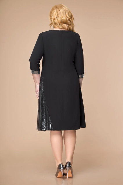 Платье 1839 черный Svetlana Style