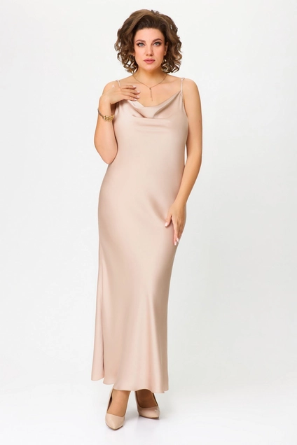 Костюм с платьем 2033 золотой Svetlana Style