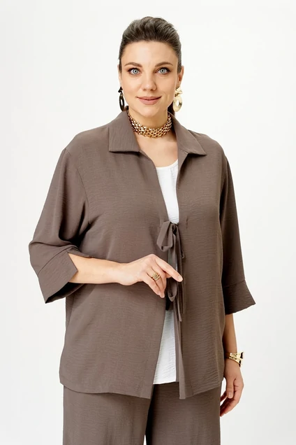 Костюм брючный 2114 мокко Svetlana Style