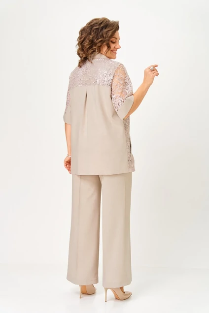 Костюм брючный 2119 бежевый Svetlana Style